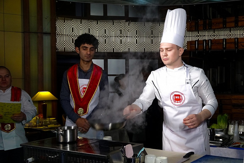 Участник Национальной сборной WorldSkills Russia по компетенции «Поварское дело» стал лучшим шеф-поваром на турнире Saint-Petersburg Оpen